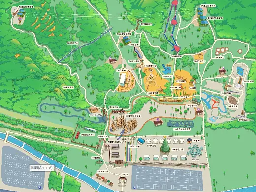 枞阳景区手绘地图在紧急疏散与救援中的重要作用 ？